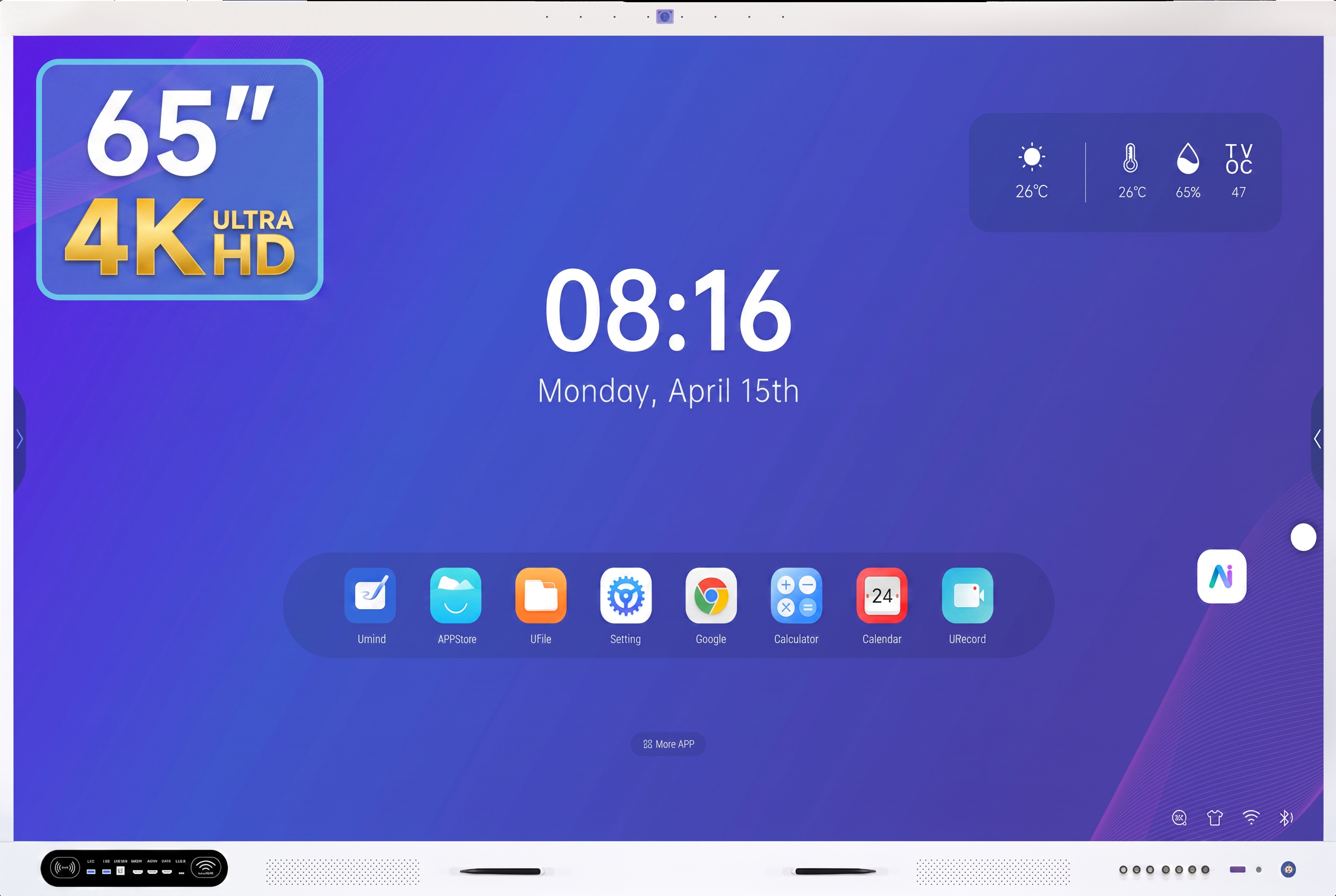iBoard IBIP65 RK3588 interactive display