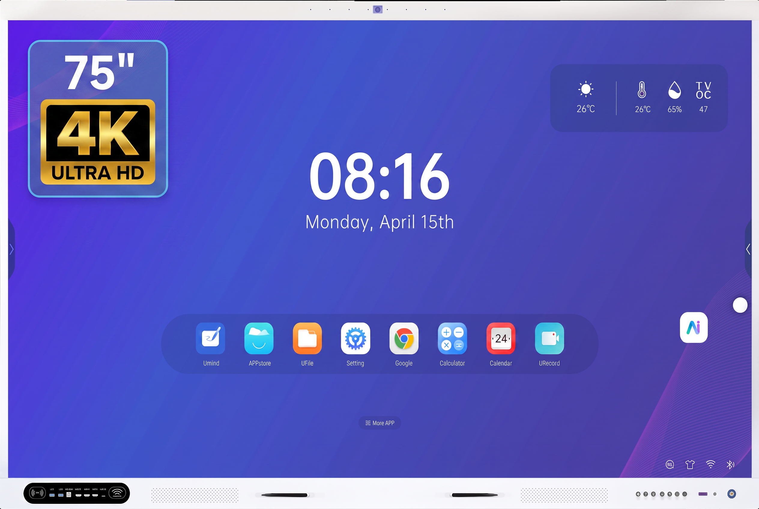 iBoard IBIP75 RK3588 interactive display